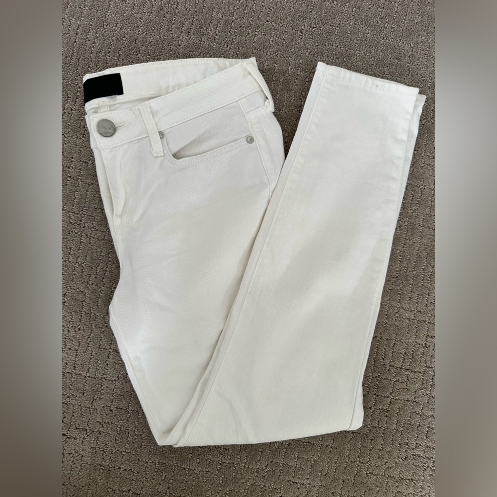 Vince White Ankle Jeans